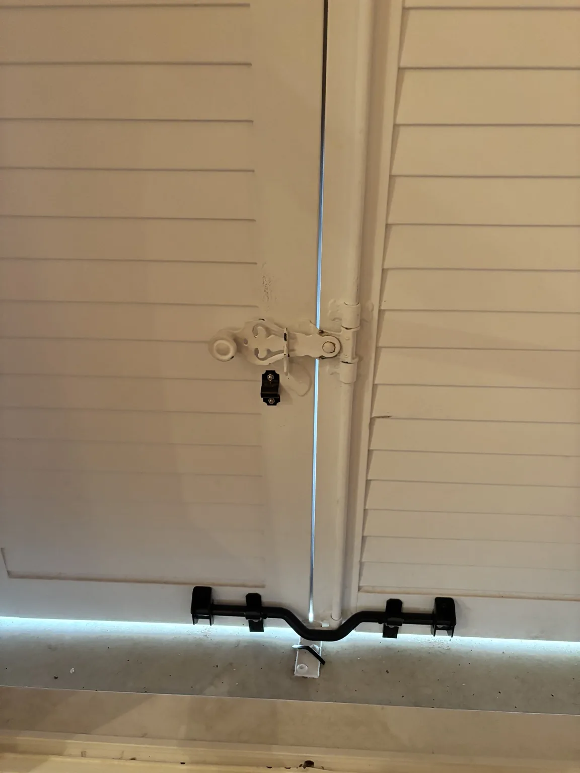 Barre anti-effraction installée à Saint-Prix